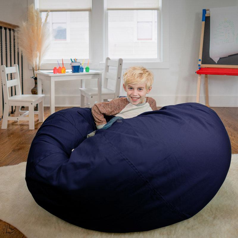 Wayfair Classic Refillable Cotton Bean Bag Chair