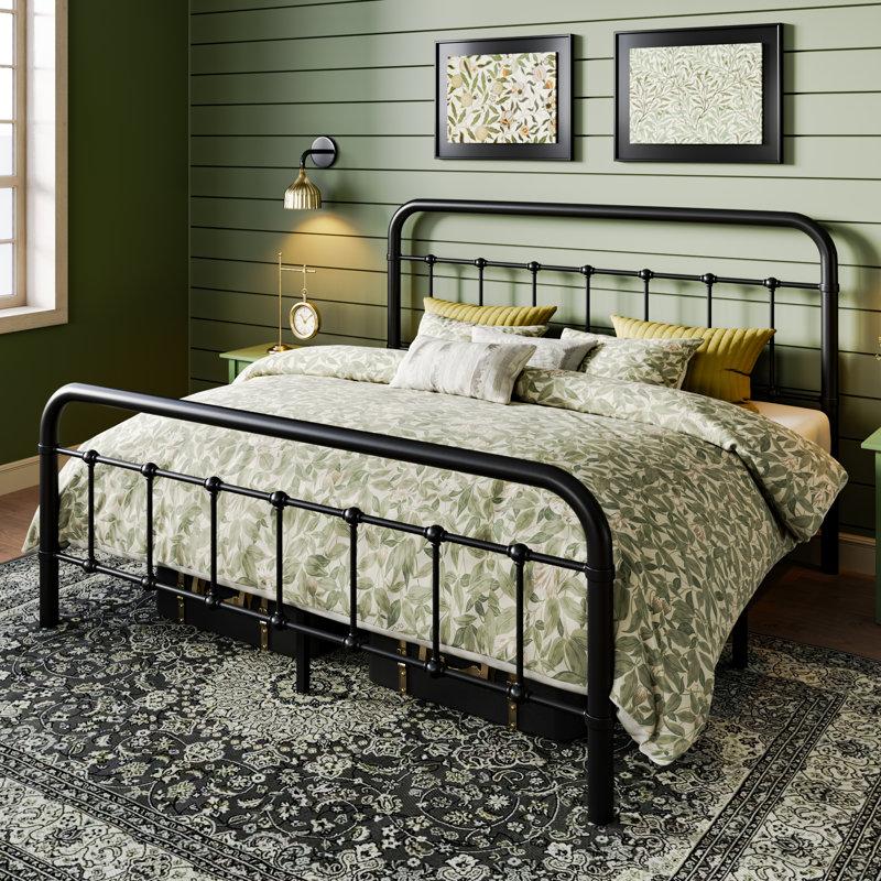Wayfair Cleston Metal Slat Bed