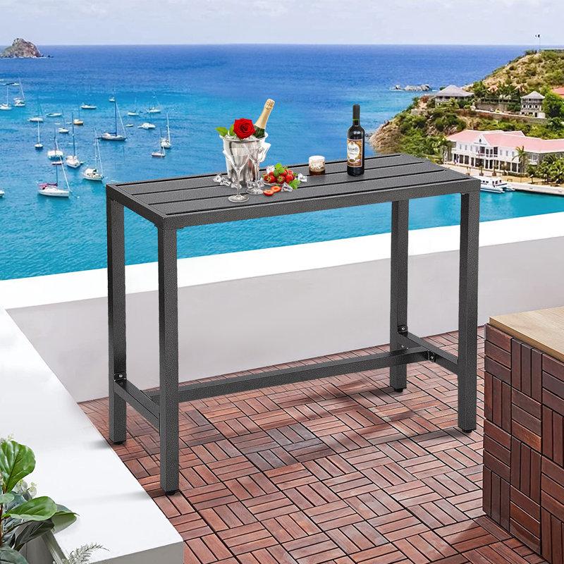 Wayfair Counter Height 36.97'' Iron Bar Table