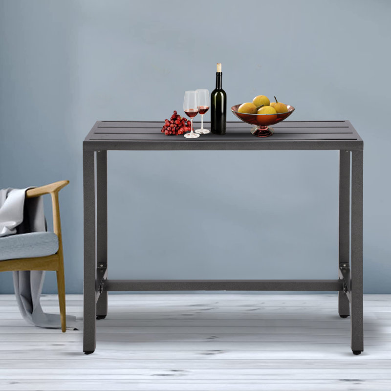 Wayfair Counter Height 36.97'' Iron Bar Table