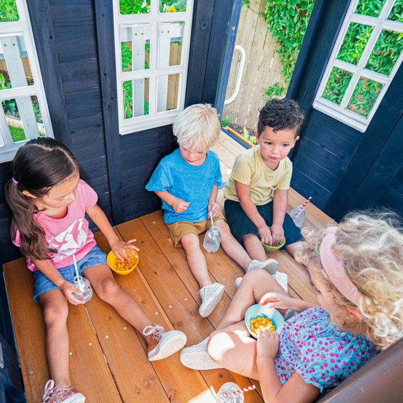 Wayfair Cozy Escape Outdoor Playhouse - Navy