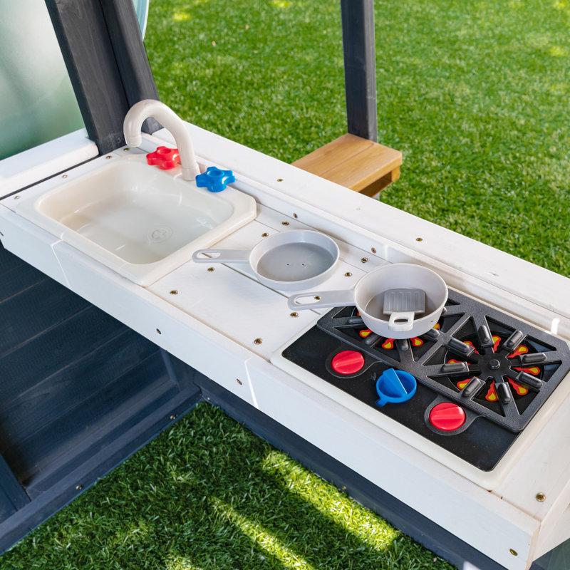 Wayfair Cozy Escape Outdoor Playhouse - Navy