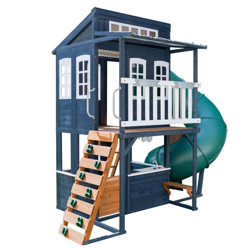 Wayfair Cozy Escape Outdoor Playhouse - Navy