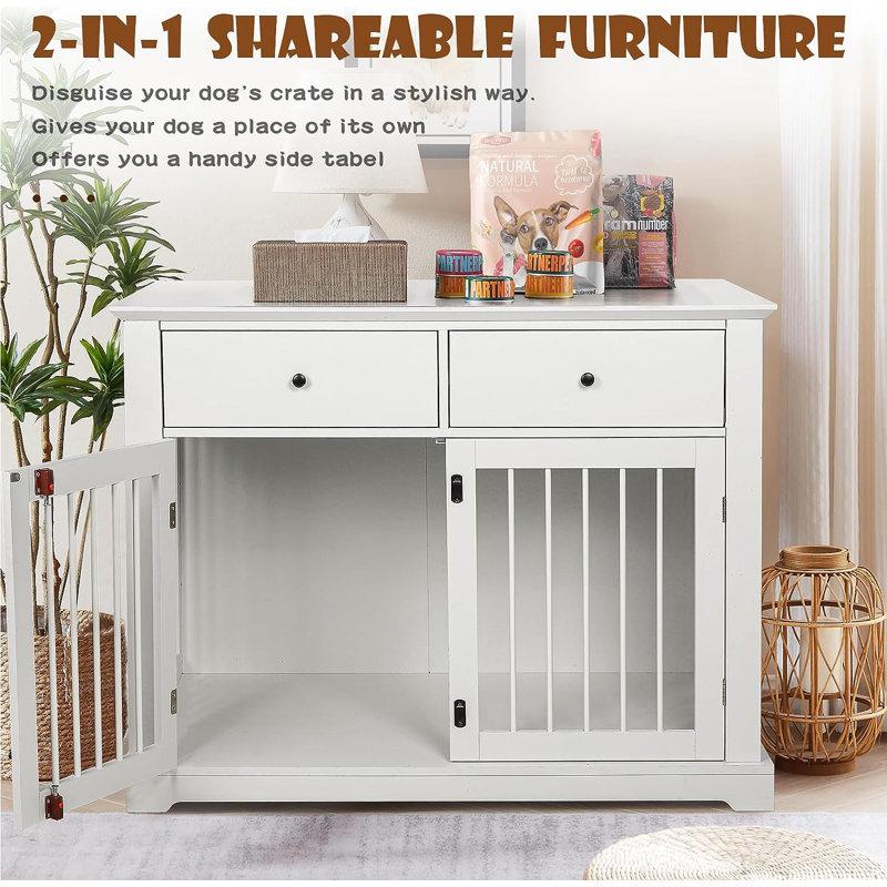 Wayfair Cranbrook Dog Crate Furniture With Drawers