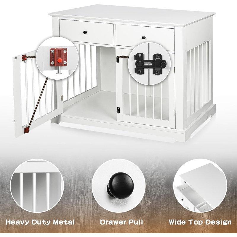 Wayfair Cranbrook Dog Crate Furniture With Drawers