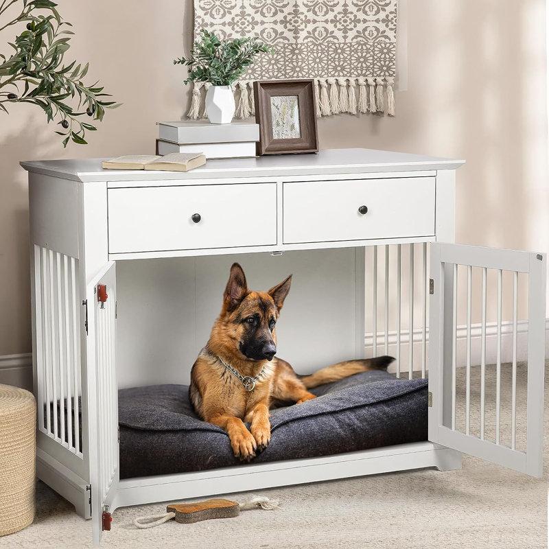 Wayfair Cranbrook Dog Crate Furniture With Drawers