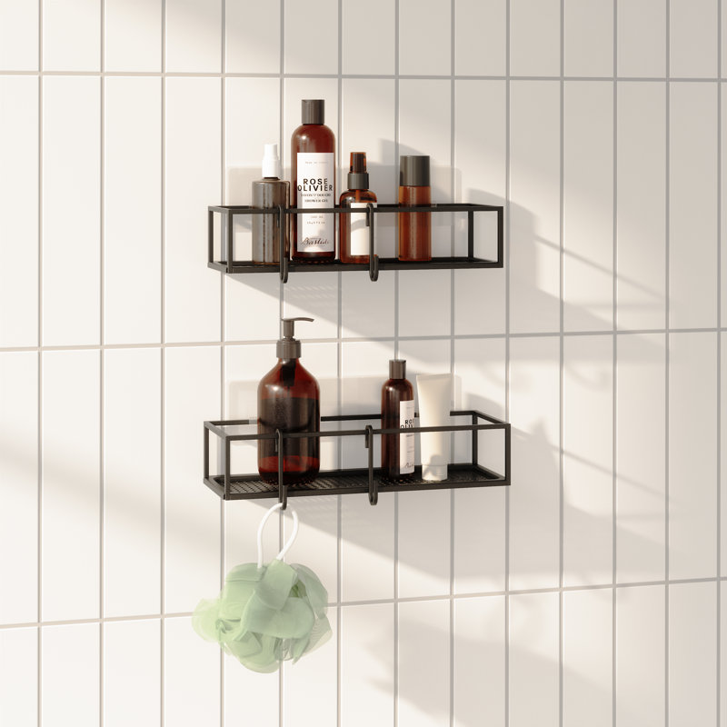 Wayfair Cubiko Adhesive Shower Caddy
