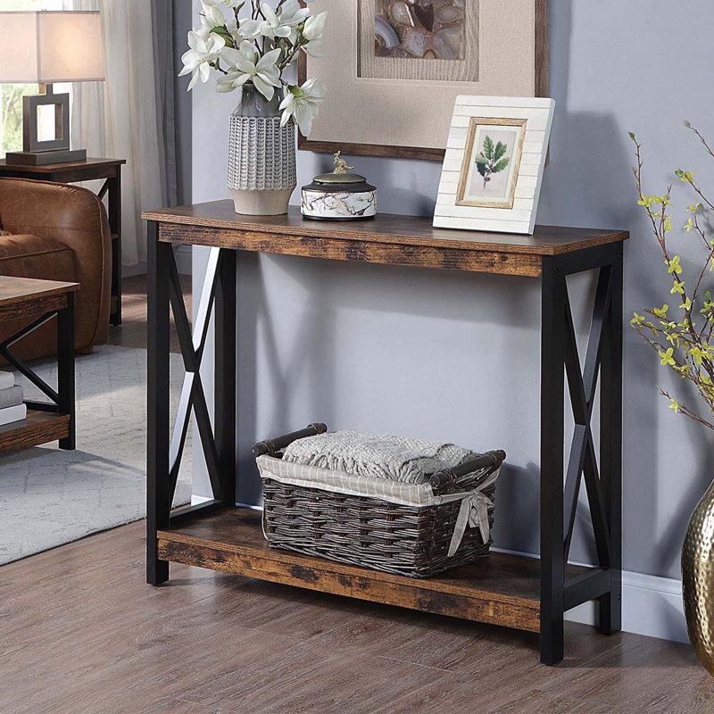 Wayfair Darek Console Table With Shelf