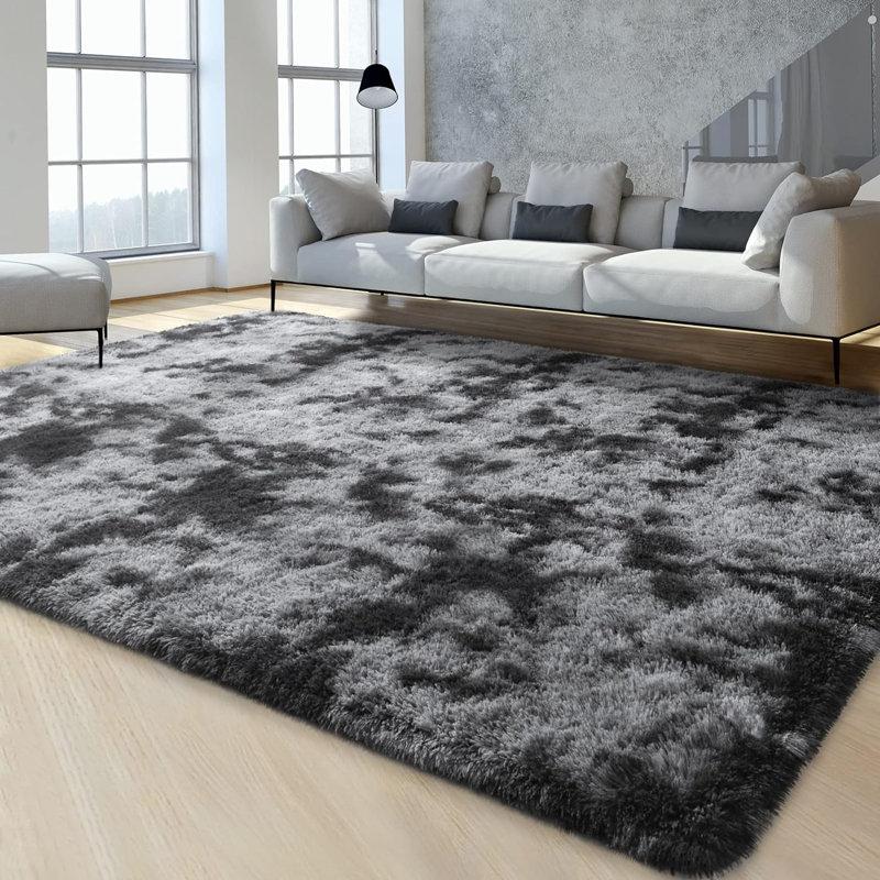 Wayfair Dark Gray Shaggy Large Area Rugs