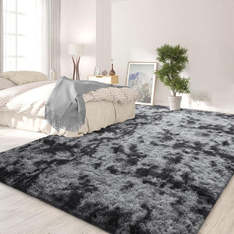 Wayfair Dark Gray Shaggy Large Area Rugs