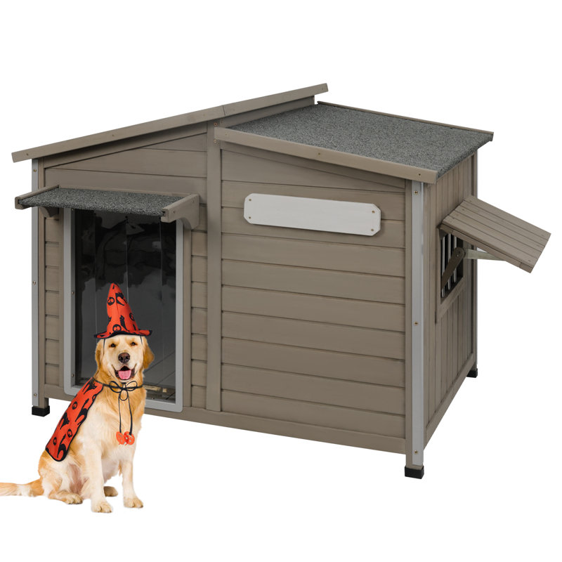 Wayfair Dog House With Chew-proof Iron Frame