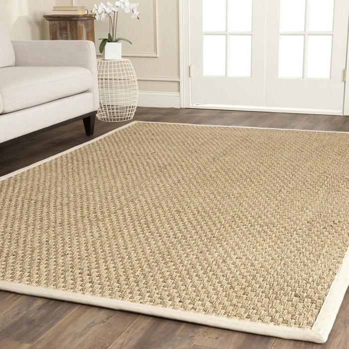Wayfair Dollard Natural Fiber Seagrass Rug