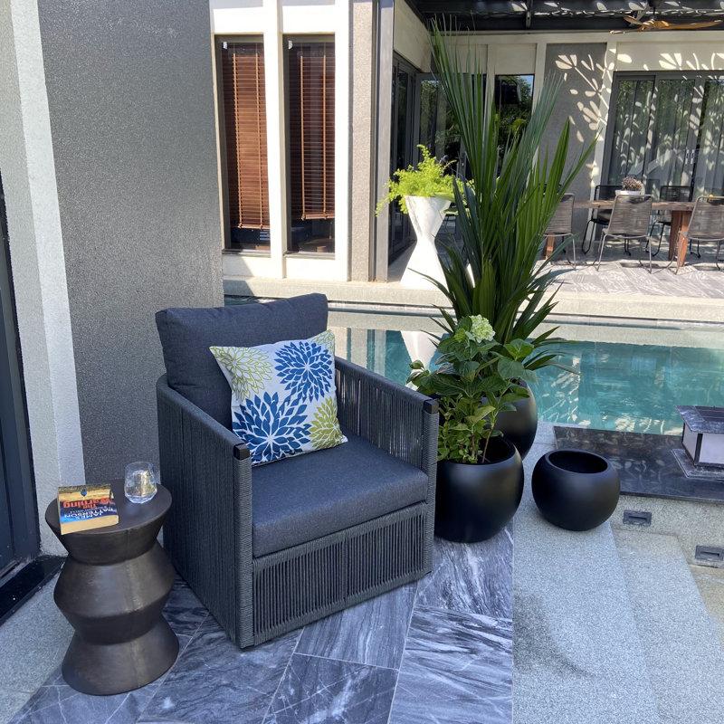 Wayfair Dorlis Fiberstone Pot Planter