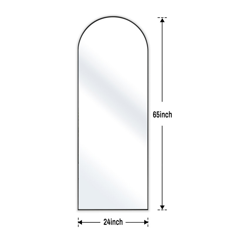 Wayfair Dronfield Metal Arch Mirror