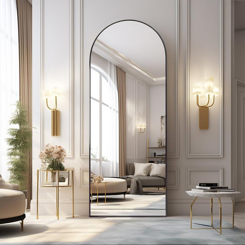 Wayfair Dronfield Metal Arch Mirror