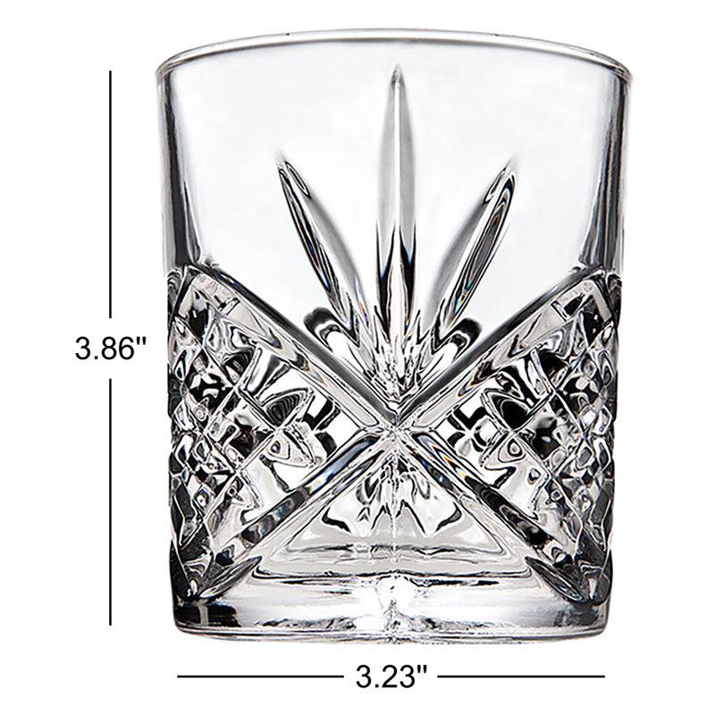 Wayfair Dublin Crystal Whiskey Glass 11oz (Set Of 4)