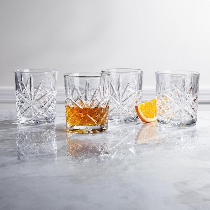 Wayfair Dublin Crystal Whiskey Glass 11oz (Set of 4)