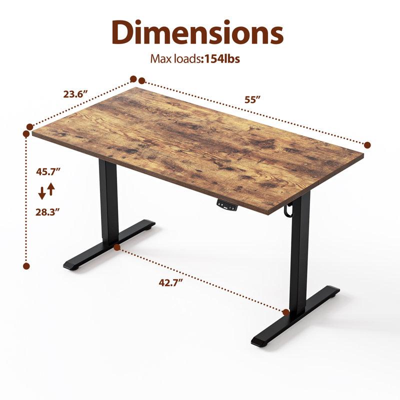 Wayfair Electric Height Adjustable Standing Desk