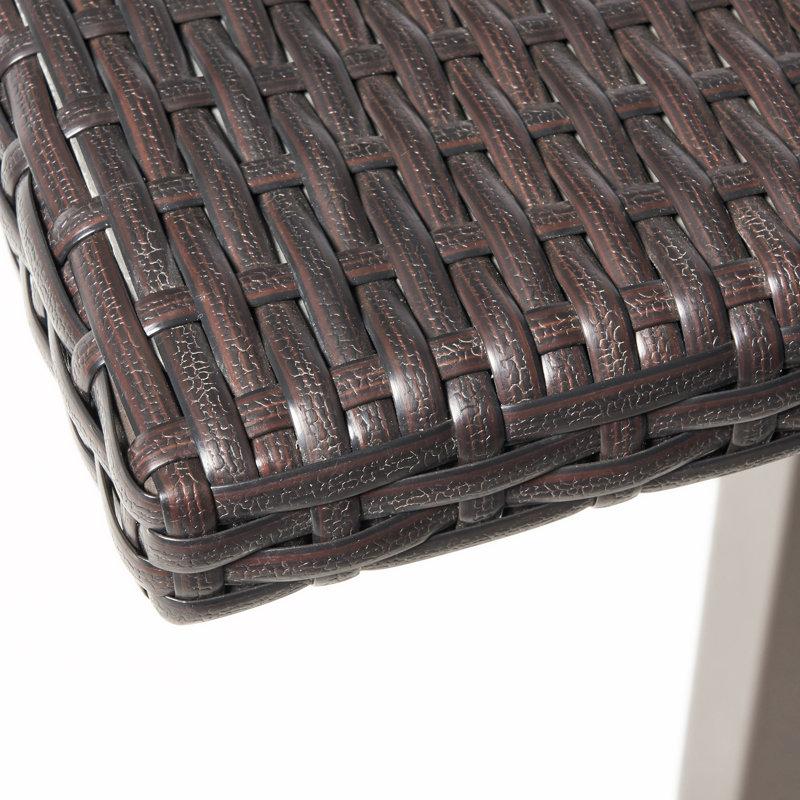 Wayfair Erastus Wicker/Rattan Bar Table