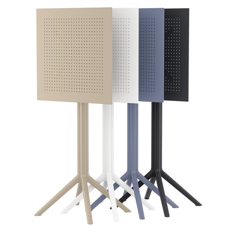 Wayfair Farrah Folding Plastic Bar Table