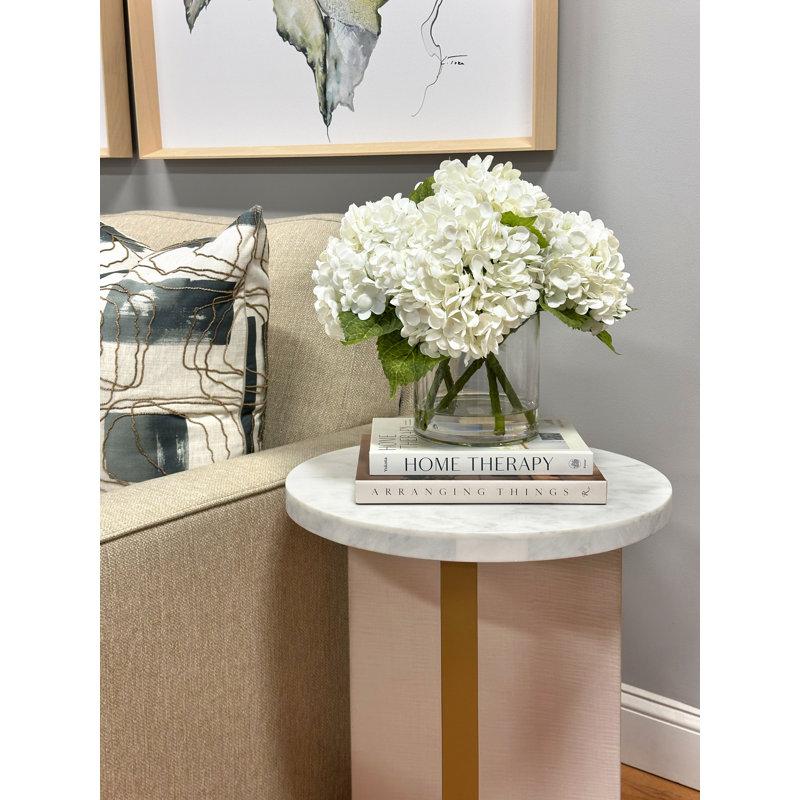 Wayfair Faux Hydrangea Arrangement In Vase