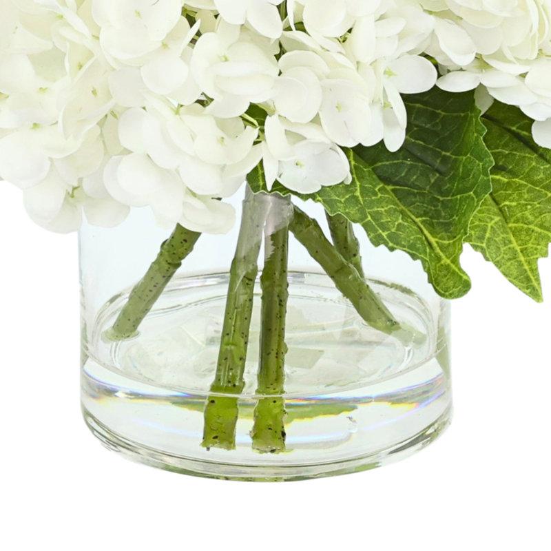 Wayfair Faux Hydrangea Arrangement In Vase