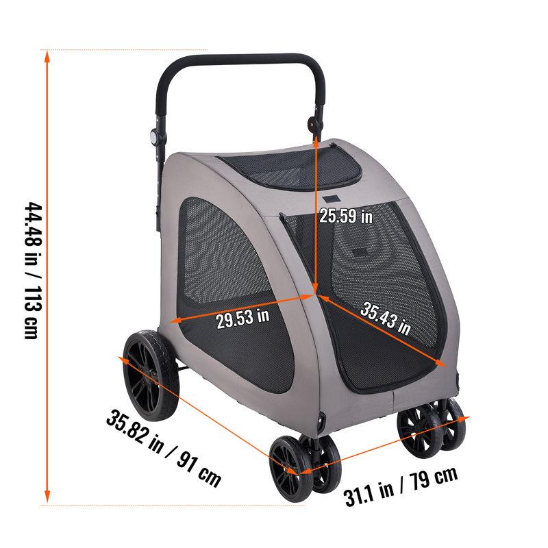 Wayfair Foldable Pet Stroller