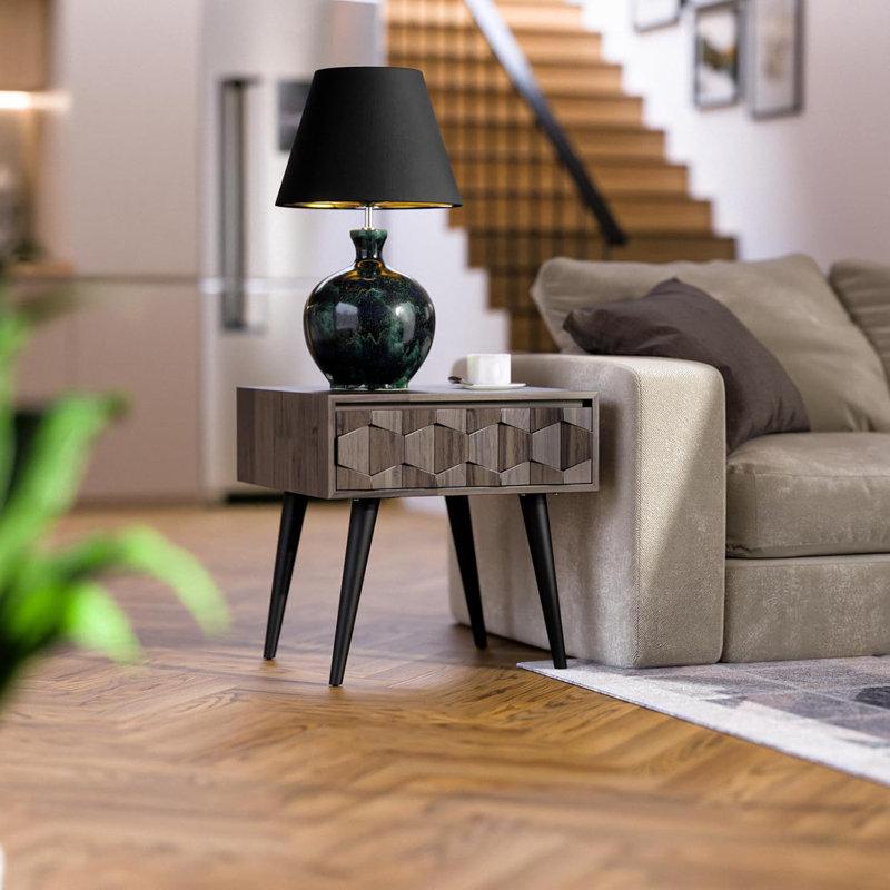 Wayfair Georgina 1 - Drawer Solid Wood Nightstand