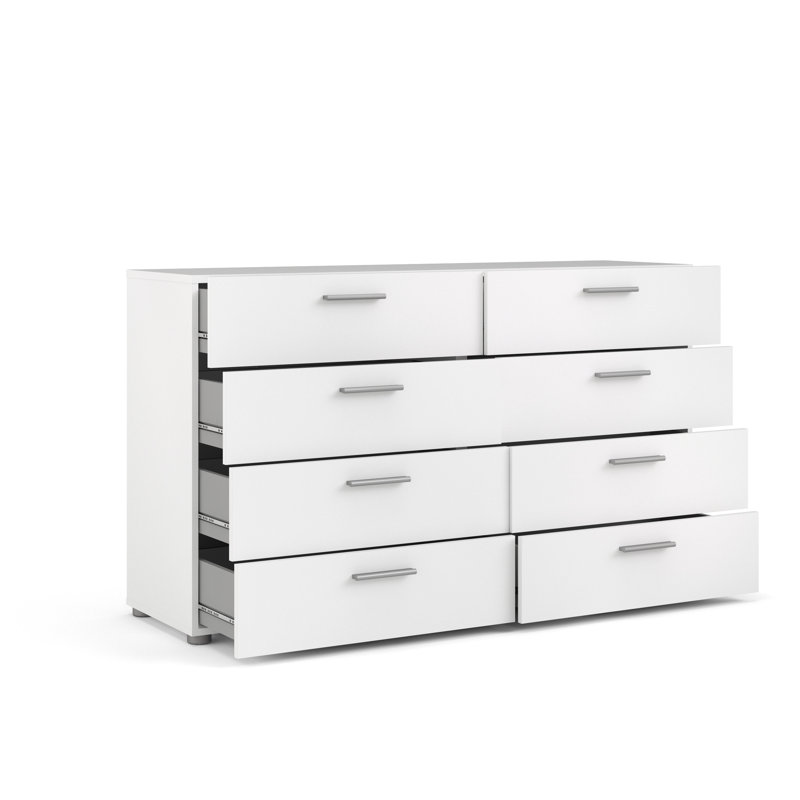 Wayfair Gianna 8 Drawer 55.12" W Double Dresser