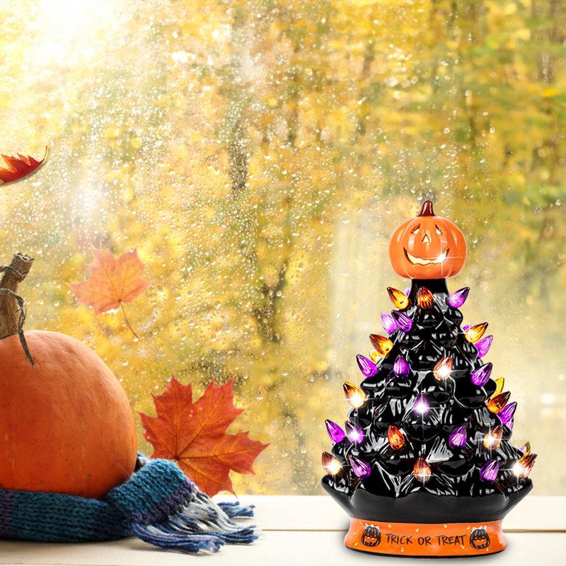 Wayfair Halloween Decorations Ceramic Tree