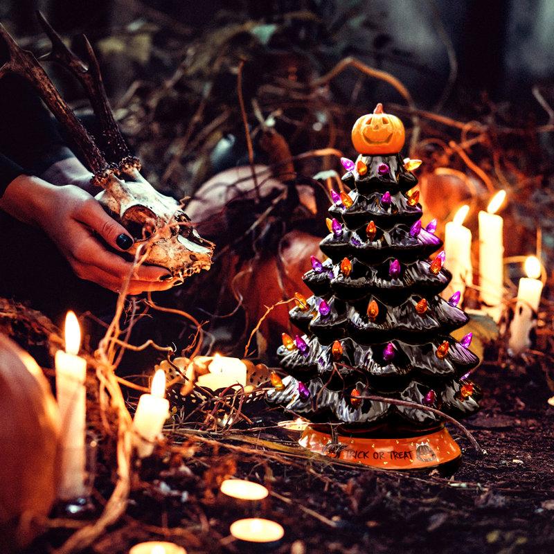 Wayfair Halloween Decorations Ceramic Tree