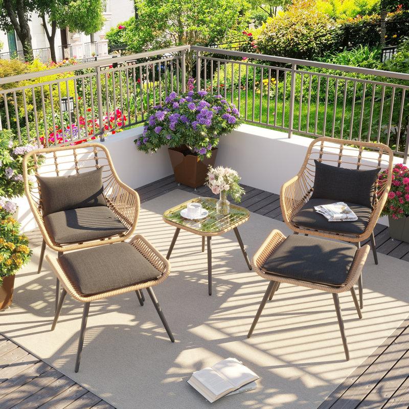 Wayfair Hamner Rattan Seating Group