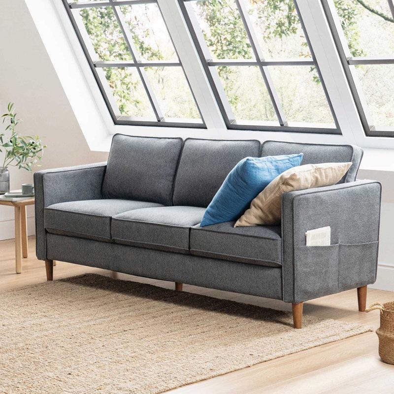 Wayfair Hana 78" Square Arm Sofa