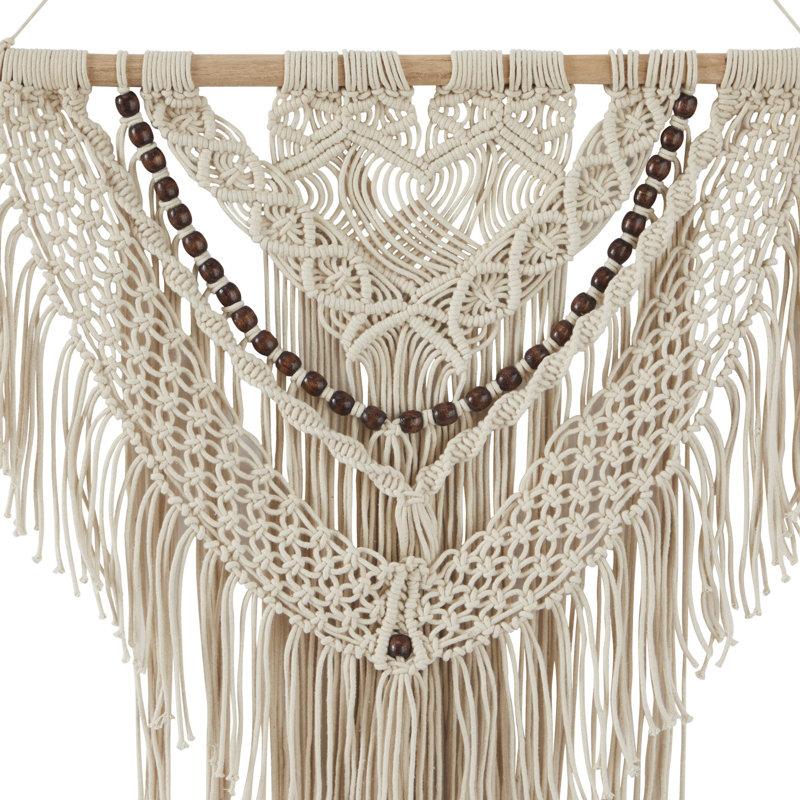 Wayfair Hand Woven Blended Fabric Wall Hanging