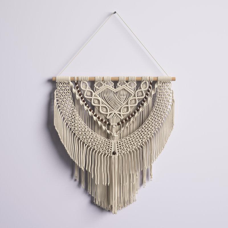 Wayfair Hand Woven Blended Fabric Wall Hanging