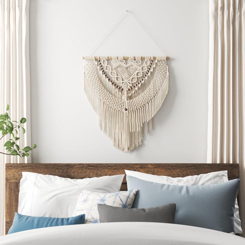 Wayfair Hand Woven Blended Fabric Wall Hanging