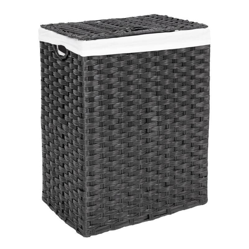 Wayfair Handwoven Rectangle Laundry Hamper