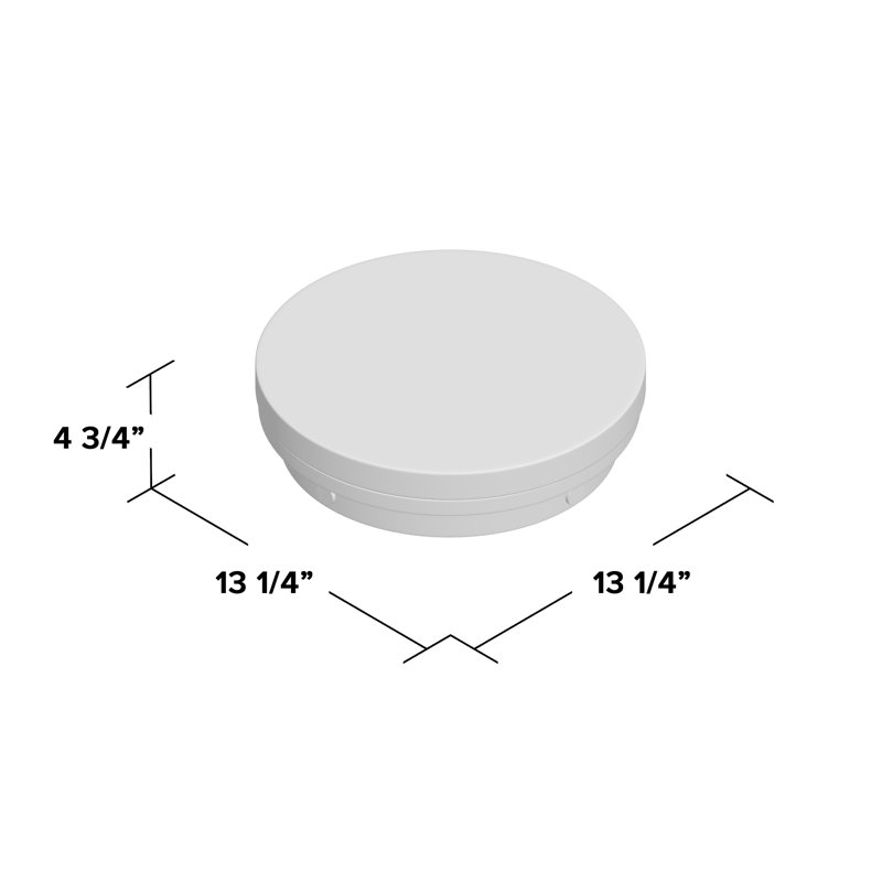 Wayfair Helmsford Glass Flush Mount