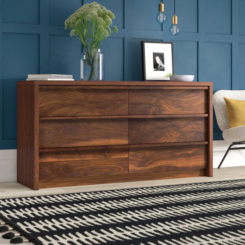 Wayfair Holtzlander 60.71'' W 6 - Drawer Dresser