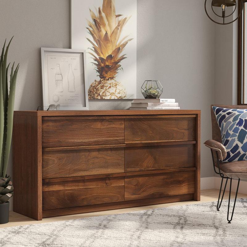 Wayfair Holtzlander 60.71'' W 6 - Drawer Dresser