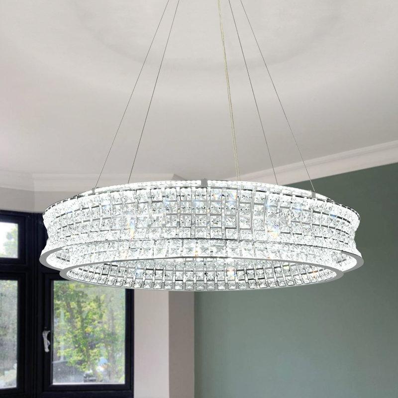 Wayfair Horst LED Drum Chandelier