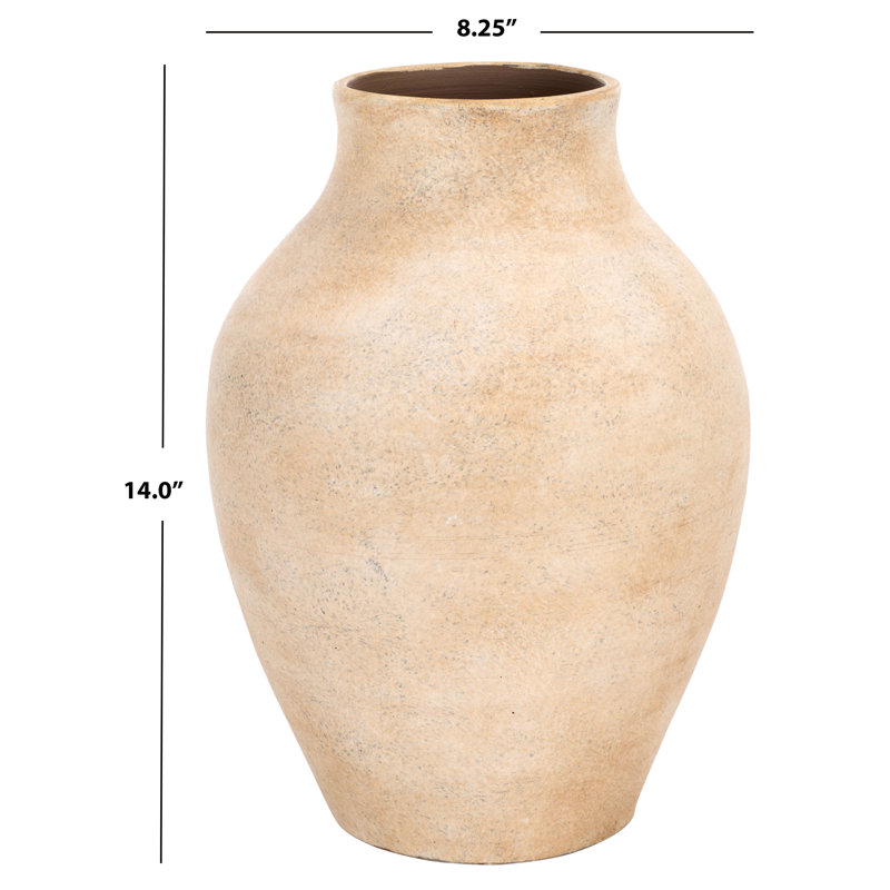 Wayfair Howlan Natural Stoneware Vase
