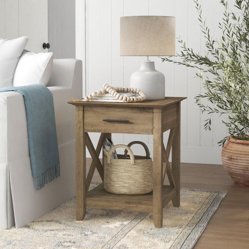 Wayfair Huckins End Table with Storage