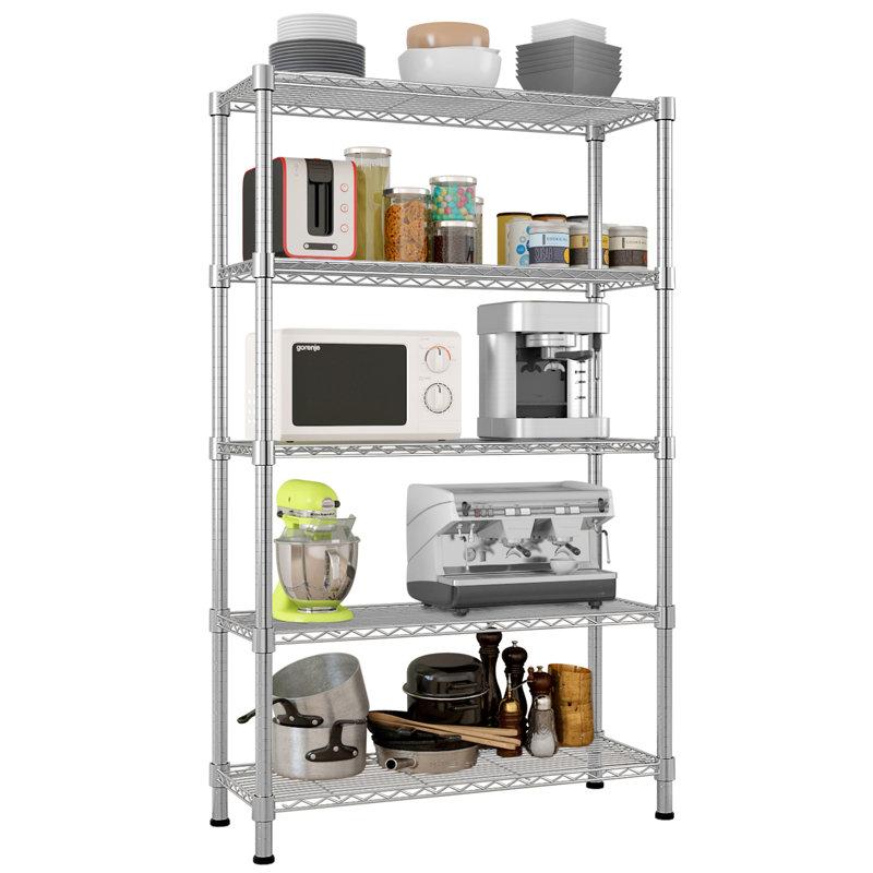 Wayfair Iberia 35.43'' W Metal Shelving Unit