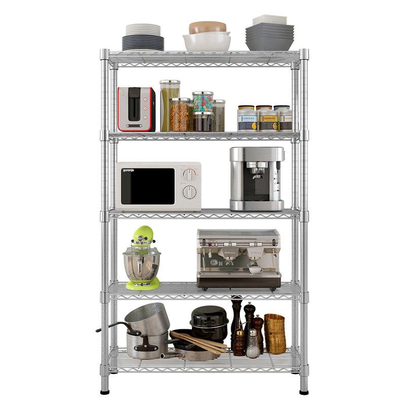 Wayfair Iberia 35.43'' W Metal Shelving Unit