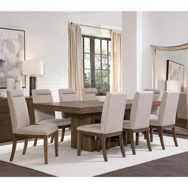 Wayfair Kameah Extendable Trestle Dining Set