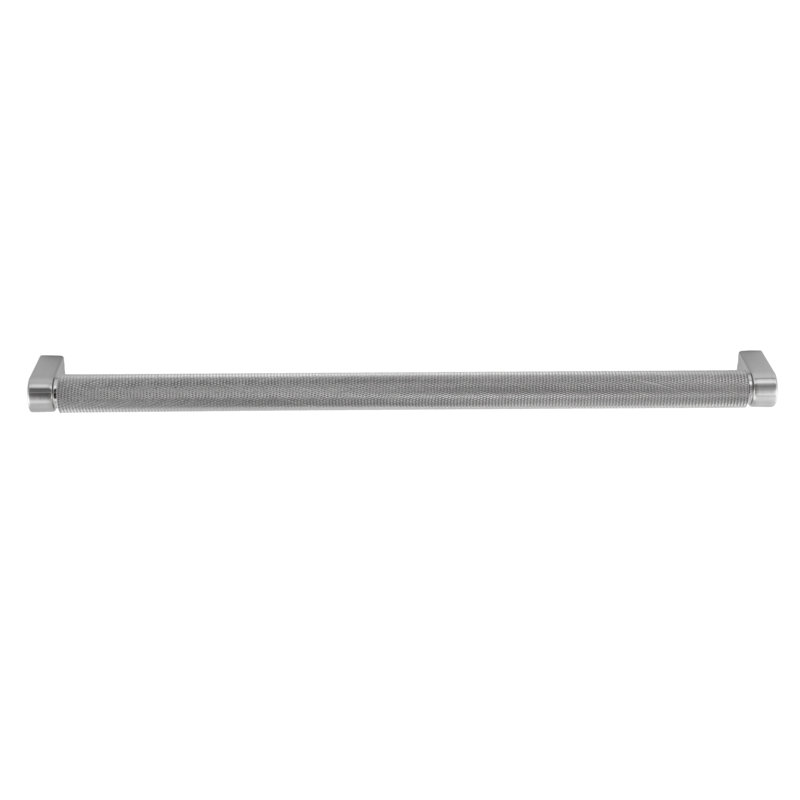 Wayfair Kent Knurled 12" Satin Nickel Bar Pull