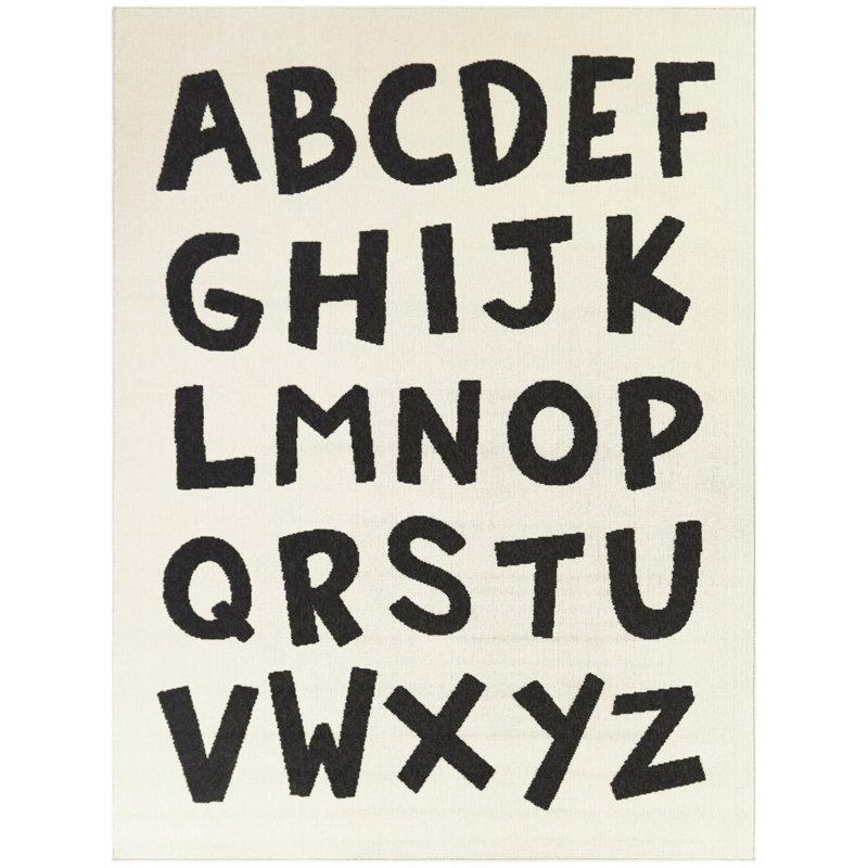Wayfair Ladner Kids Alphabet Area Rug