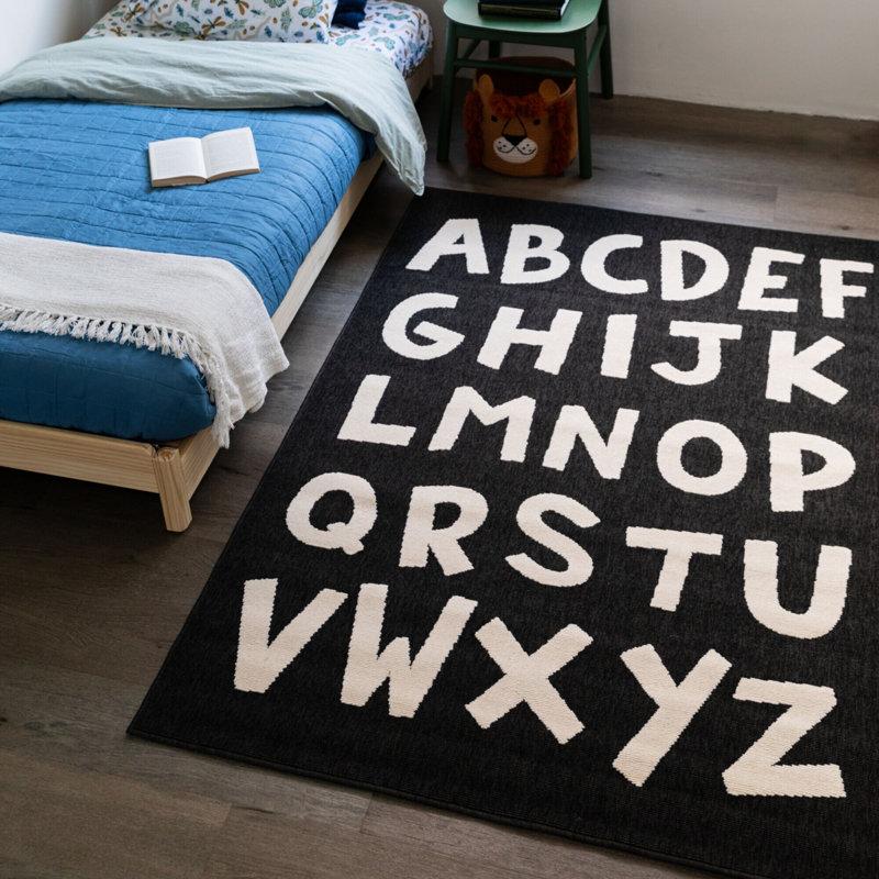 Wayfair Ladner Kids Alphabet Area Rug