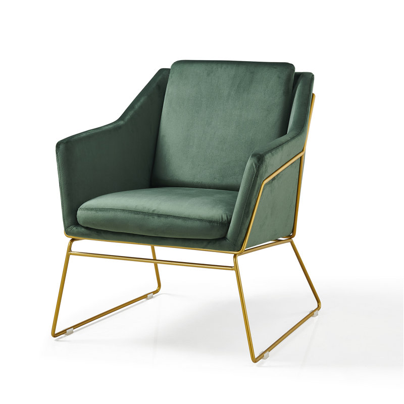 Wayfair Lasca Velvet Armchair